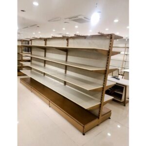 double sided departmental store rack